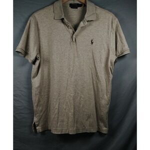 Polo Ralph Lauren Classic Fit Soft‎ Cotton Polo Lg Shirt 12611 Flaw See Photos